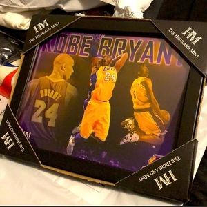 Framed Kobe Bryant